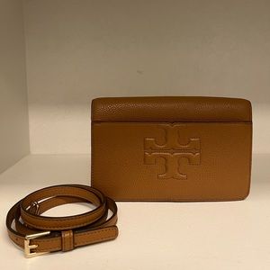 Tory Burch clutch with removable strap!
